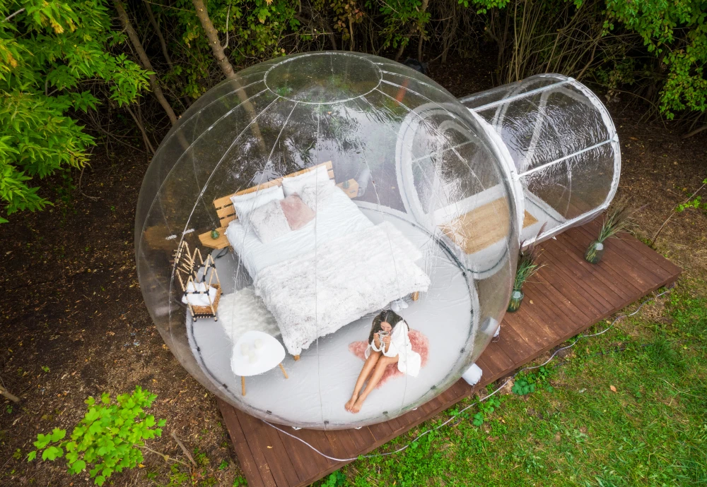 bubble hut tent